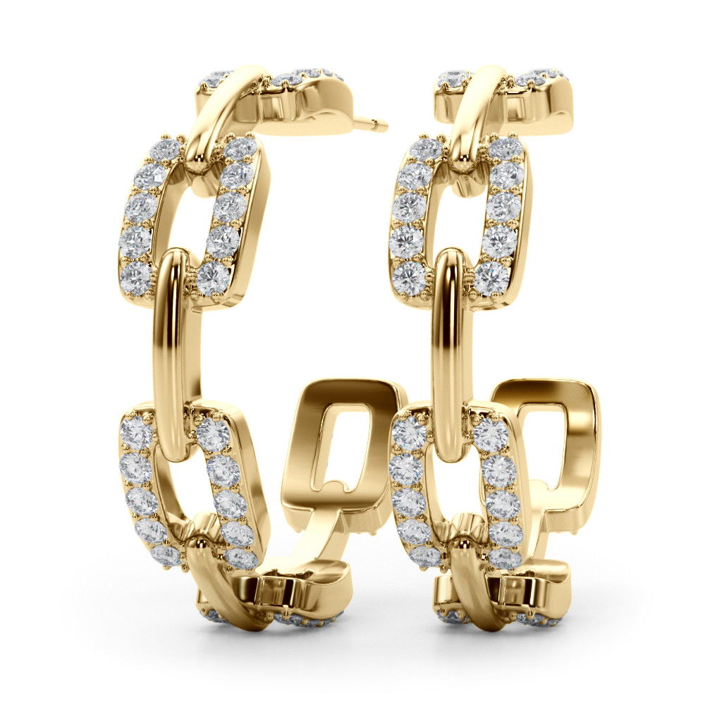 Chunky Hoop Earrings